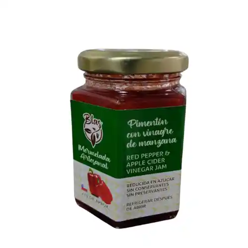 Mermelada Pimentón Con Vinagre De Manzana 215 Gr Blas