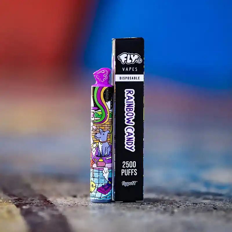 Fly Is Fresh Rainbow Candy 2500 Puff Vaporizador Desechable