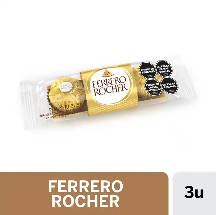 Ferrero Rocher Pack X 3 Unid