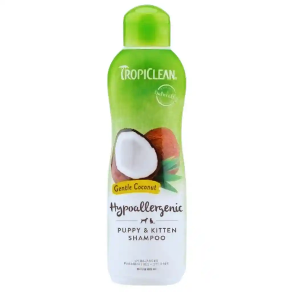 Tropiclean, Gentle Coconut Hypoallergenic Puppy Kitten (592 Ml)