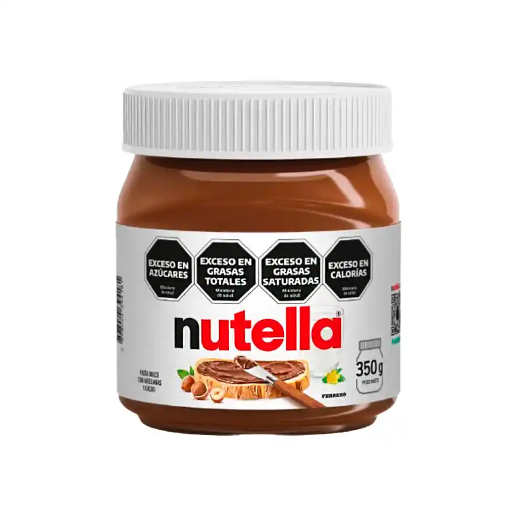 Nutella Crema Untable De Avellana Con Cacao.