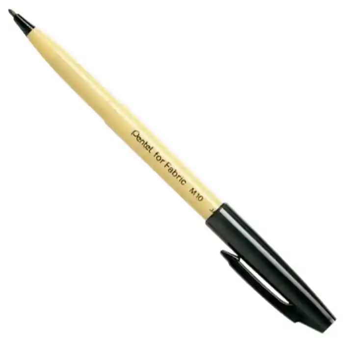 Marcador Para Ropa M-10 Negro Pentel