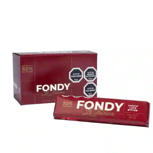 Barra Fondy La Iberica Sp X 50 G X 10 Pzs