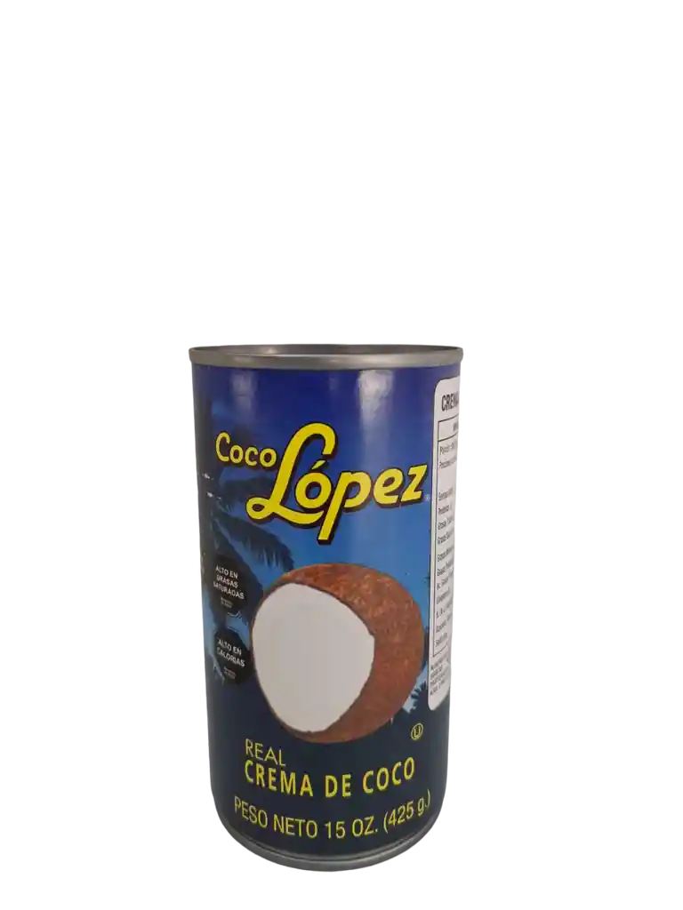 Crema De Coco Lopez