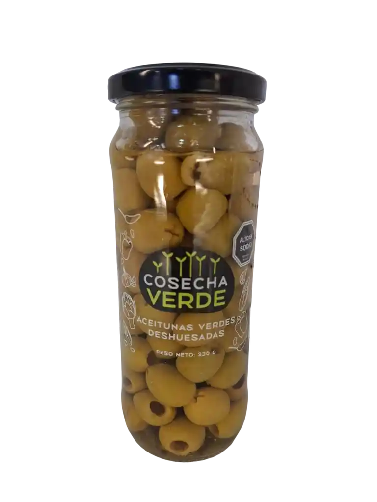 Aceitunas Verdes Deshuesadas Cosecha Verde