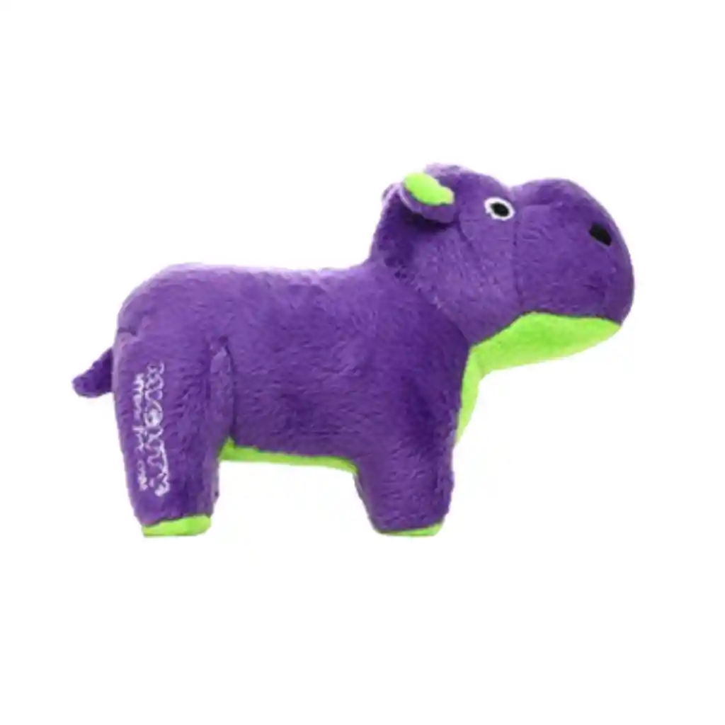 Mighty Jr Safari Hippo Purple, Peluche Para Perros