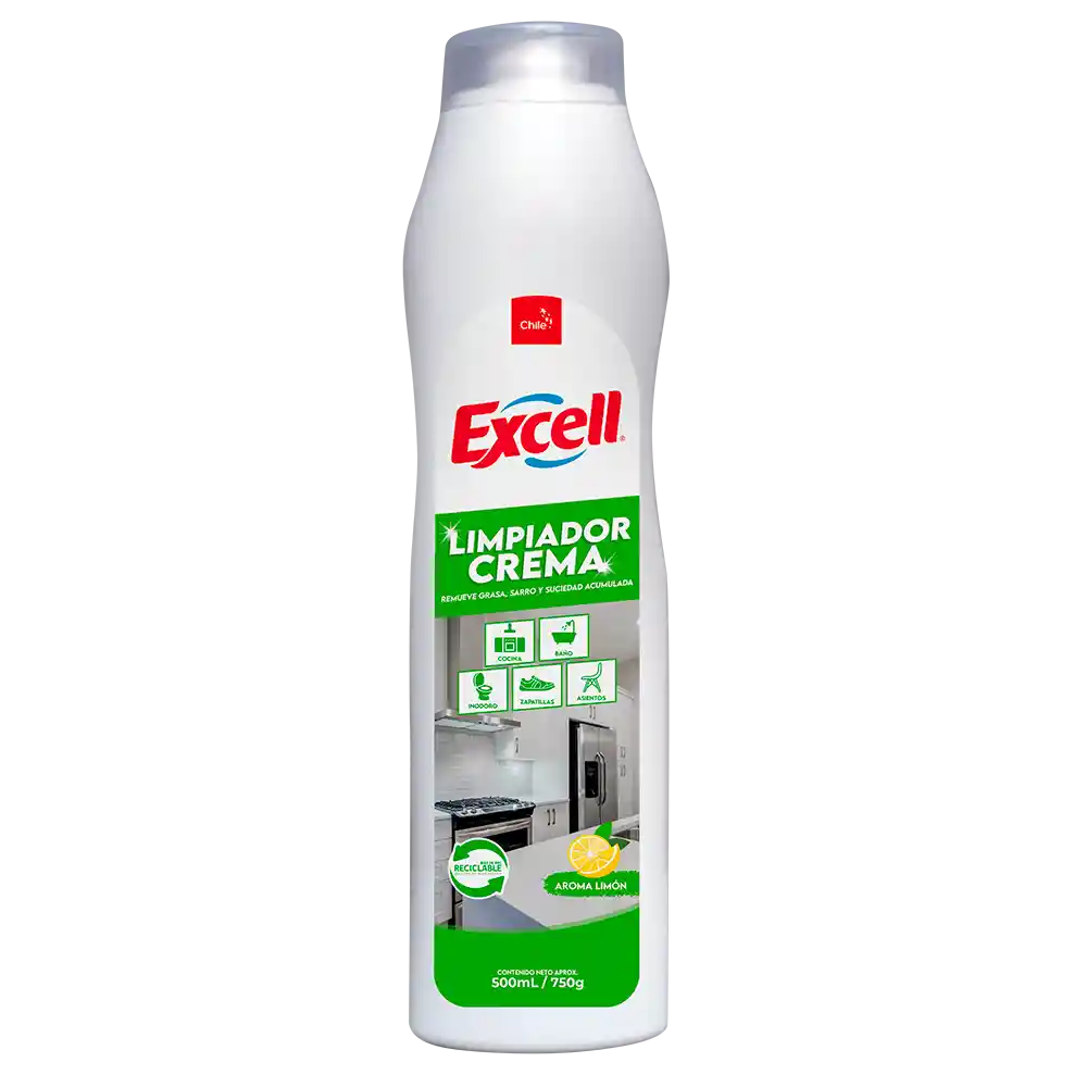 Limpiador Crema Excell 750 G.