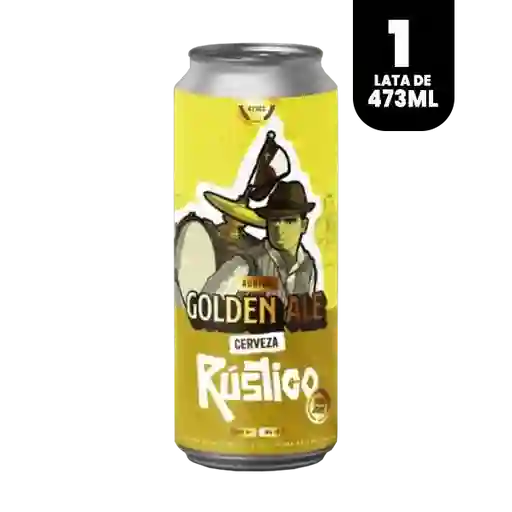 Golden Ale Rustico Cerveza Artesanal