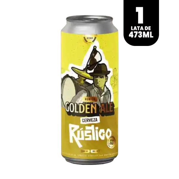 Golden Ale Rustico Cerveza Artesanal