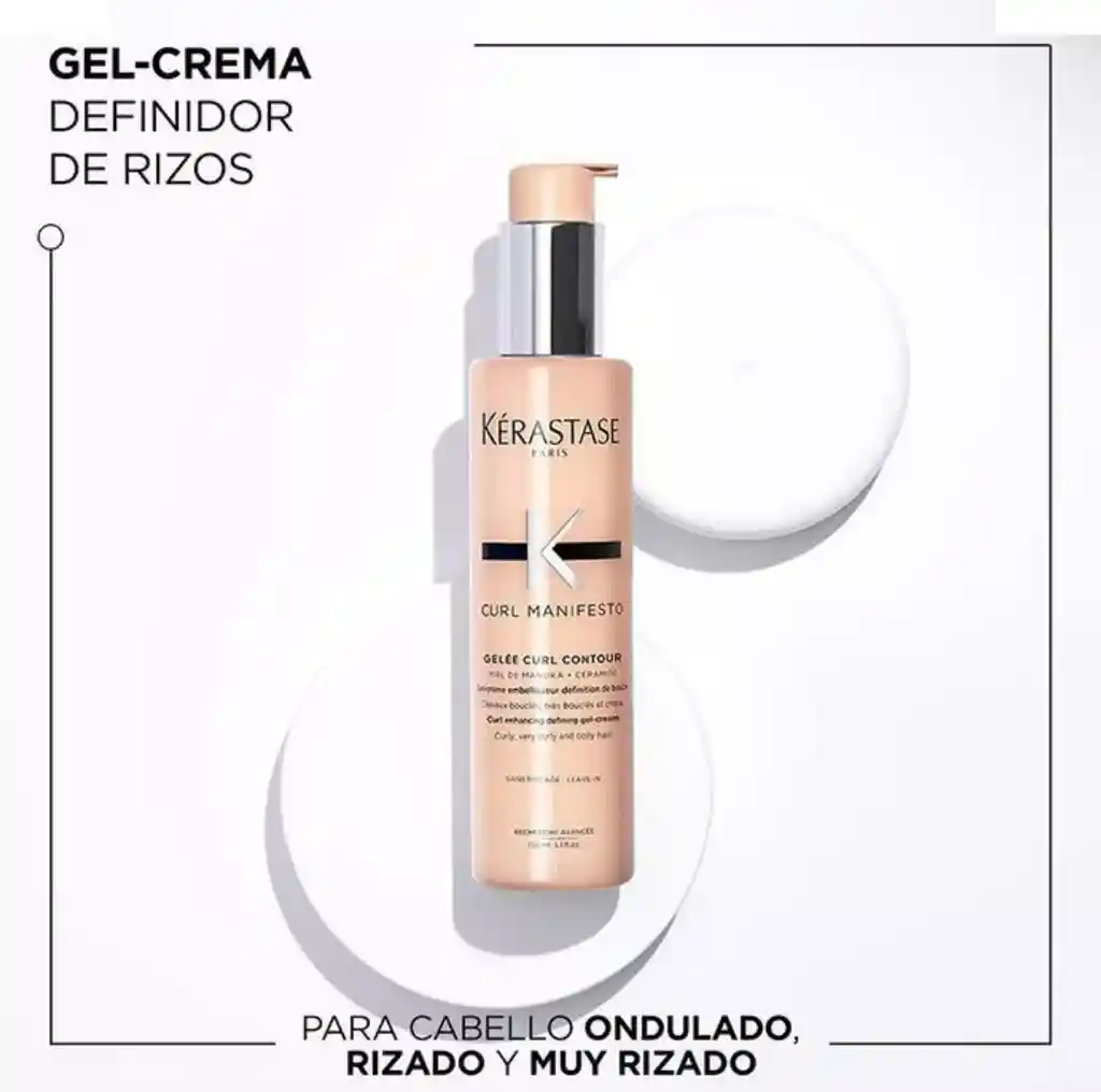 Gel Crema Kérastase Gelée Curl Contour 150ml Curl Manifesto