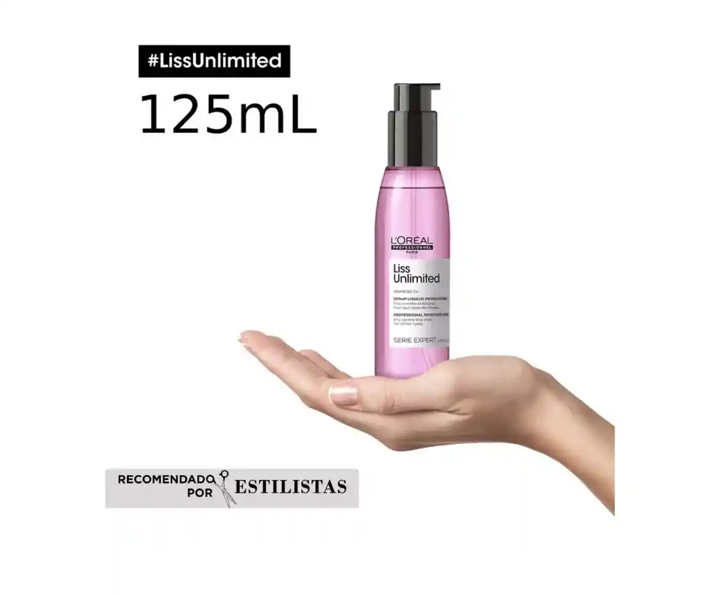 Sérum Finalizador Liss Unlimited 125ml Loreal Professionnel