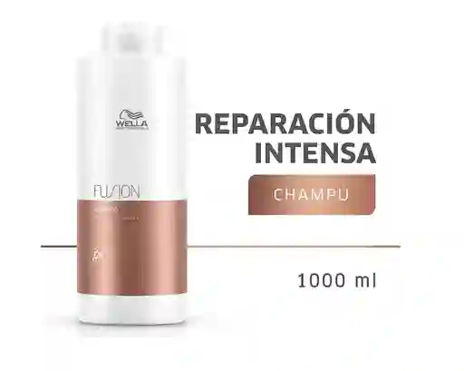 Shampoo Wella Fusion Reparación Intensa Profesional 1000ml