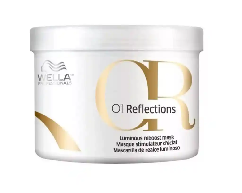 Wella Mask Oil Reflections 500ml Realzadora Brillo Máscara