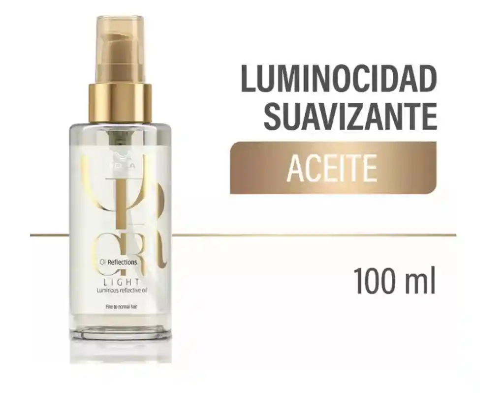 Aceite Wella Oil Reflections 100ml Restaura Y Brilla