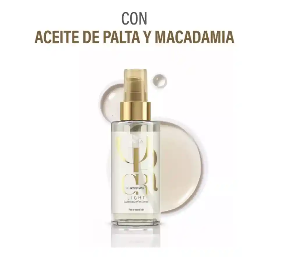 Aceite Wella Oil Reflections 100ml Restaura Y Brilla