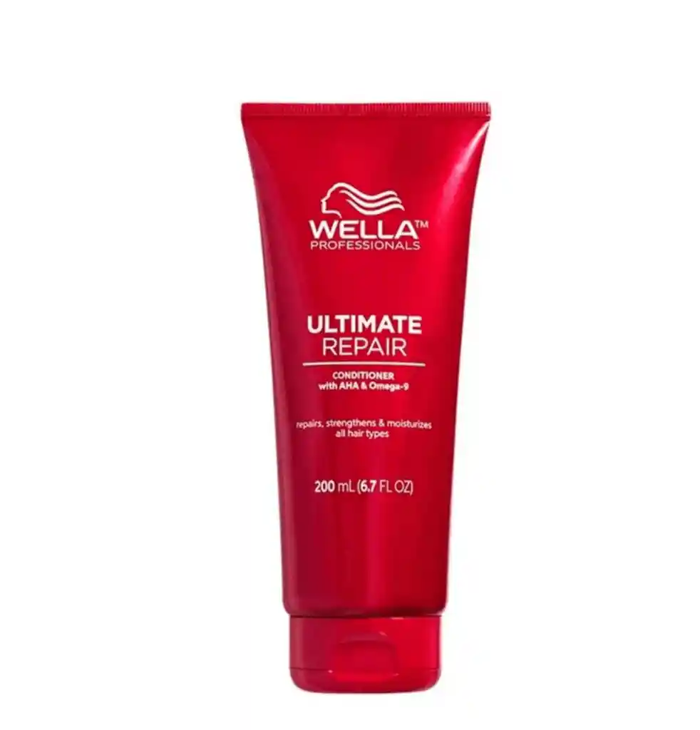 Acondicionador Ultimate Repair Wella 200ml Paso 2