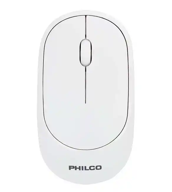 Mouse Philco Inalámbrico 29ppr7314w Blanco