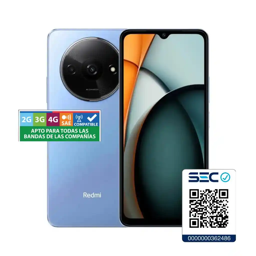 Xiaomi Redmi A3 3gb + 64gb Azul