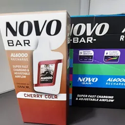 Vaporizador Novobar Cherry Cola 6000 Puff