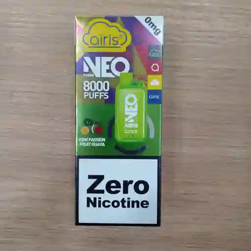 Vaporizador Neo Airis Kiwi Passion Fruit Guava 8000 Puff