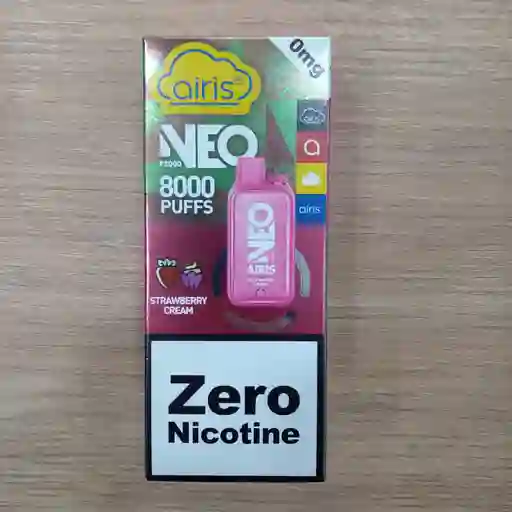 Vaporizador Neo Airis Strawberry Cream 8000 Puff