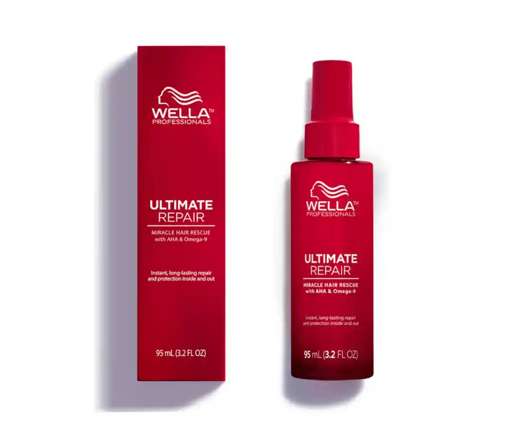 Tratamiento Reparador Ultimate Repair Wella 95ml Paso 3