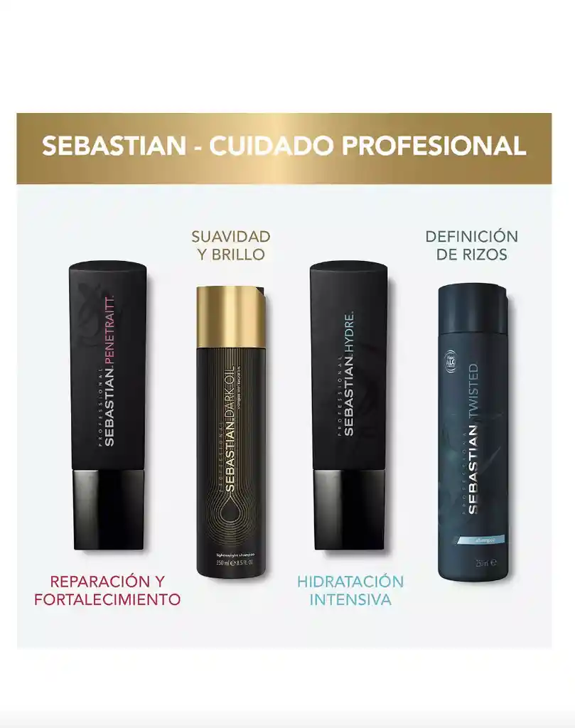 Acondicionador Hydre Sebastian 1000ml Hidratación Profunda