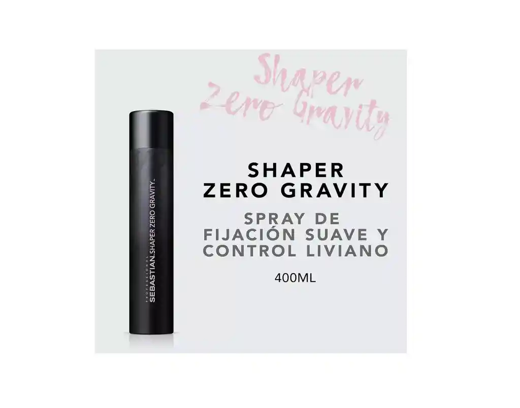 Laca Sebastian Shaper Zero Gravity 400ml Fijador Pro