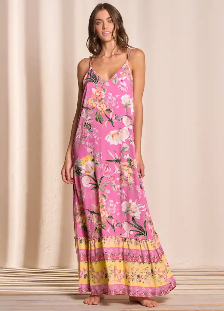 Vestido Largo Maaji Botany Avery