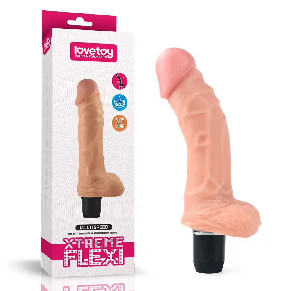 Vibrador Xtreme Flexi 23cm Lovetoy