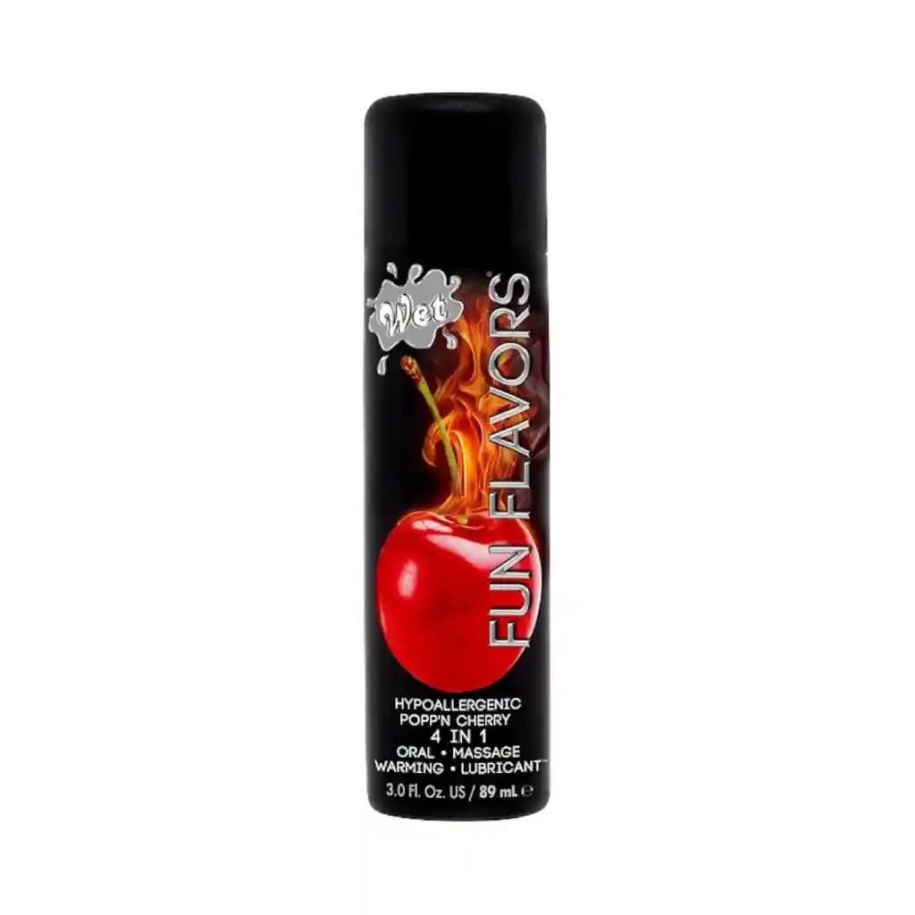 Lubricante Comestible 4 En 1 Popp'n Cherry 89 Ml