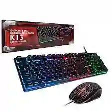 Kit De Teclado Y Mouse K13 Gammer