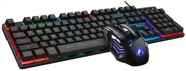 Kit De Teclado Y Mouse An-300 Gammer