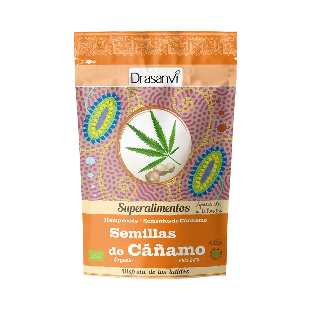 Semillas De Cáñamo Orgánico 225 G Marca Drasanvi