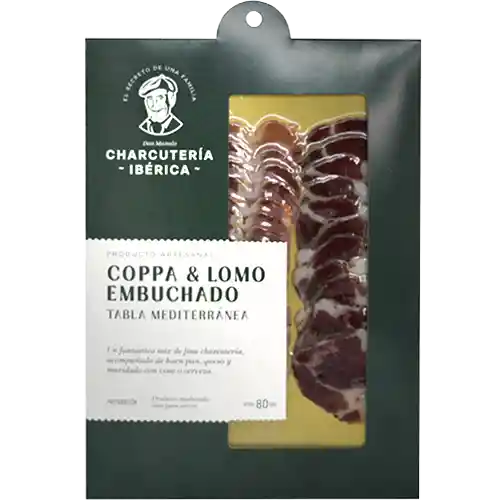 Tabla Mediterranea Mixta (embuchado + Coppa) 80 Gr