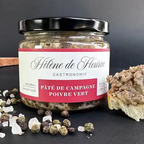 Paté De Campagne Con Pimienta Verde Hdf 90 Grs.