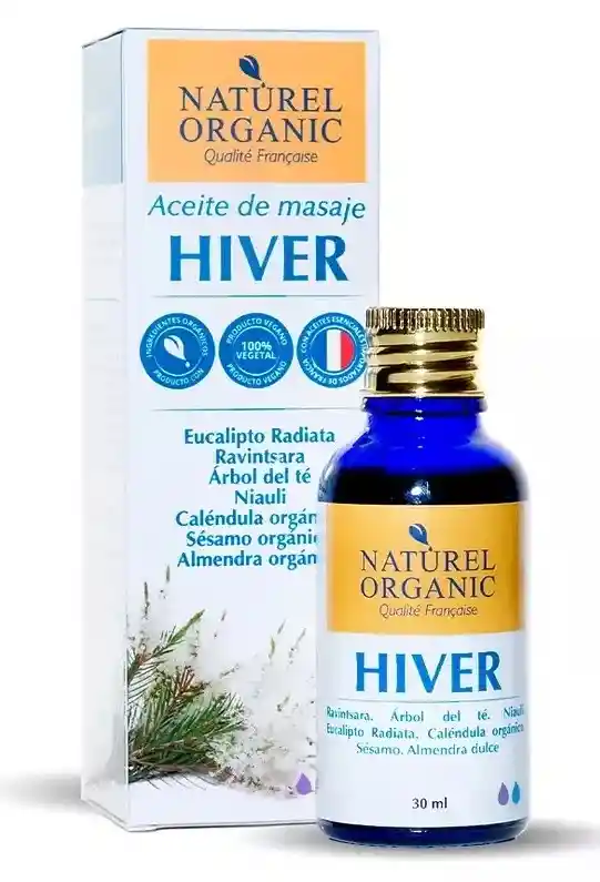 Naturel Organic Aceite De Masaje Hiver