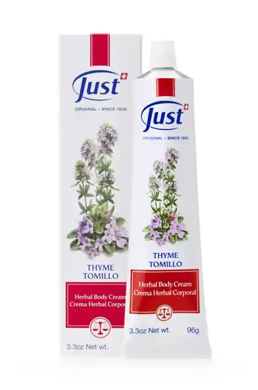 Swiss Just Tomillo Crema Herbal Corporal Just