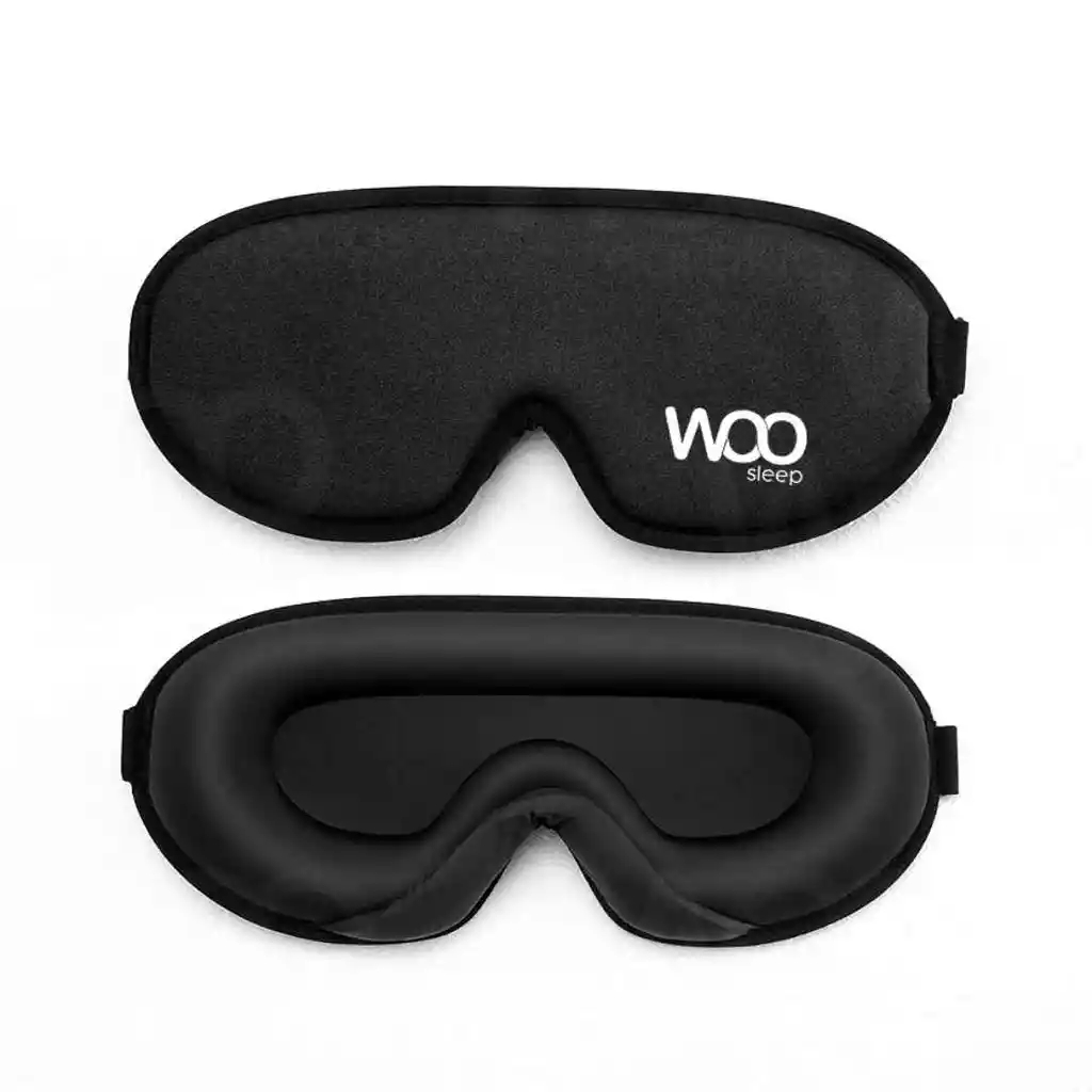 Woo Sleep Antifaz Dormir Descanso - Negro