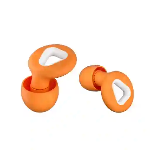 Woo Earplugs Zen Protectores Auditivos 30db - Naranjo