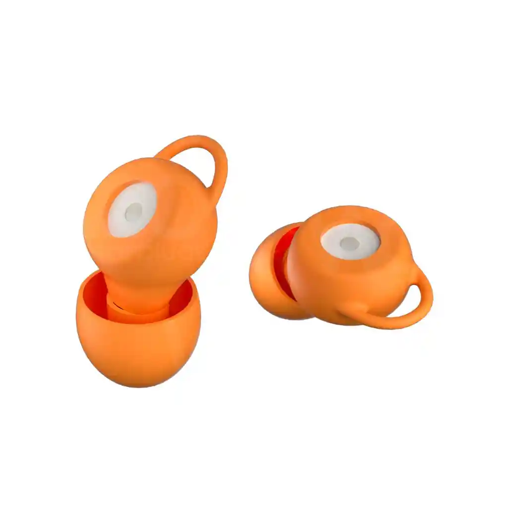 Woo Earplugs Experience+ Plus Protectores Auditivos 27db - Naranjo