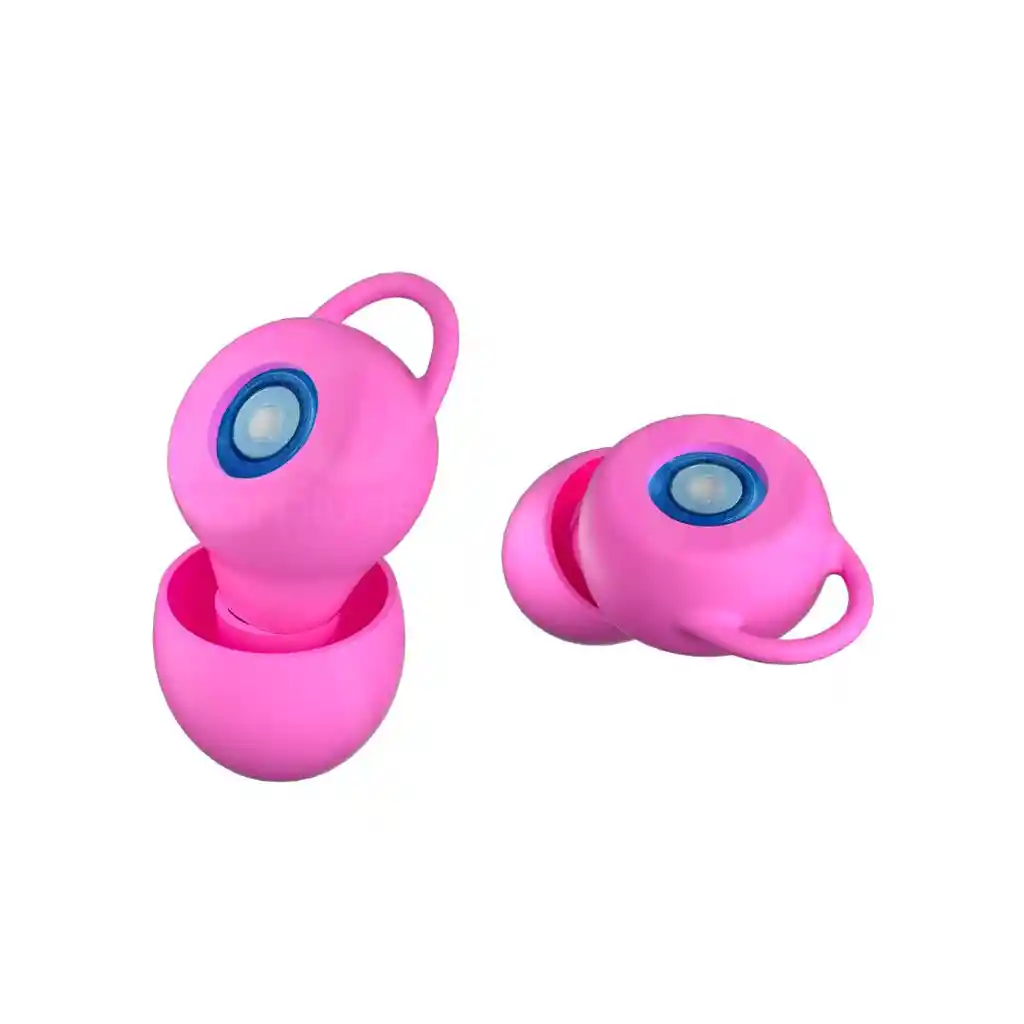 Woo Earplugs Connect Protectores Auditivos 16db - Rosado