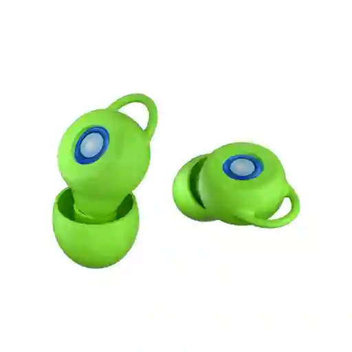 Woo Earplugs Connect Protectores Auditivos 16db - Verde