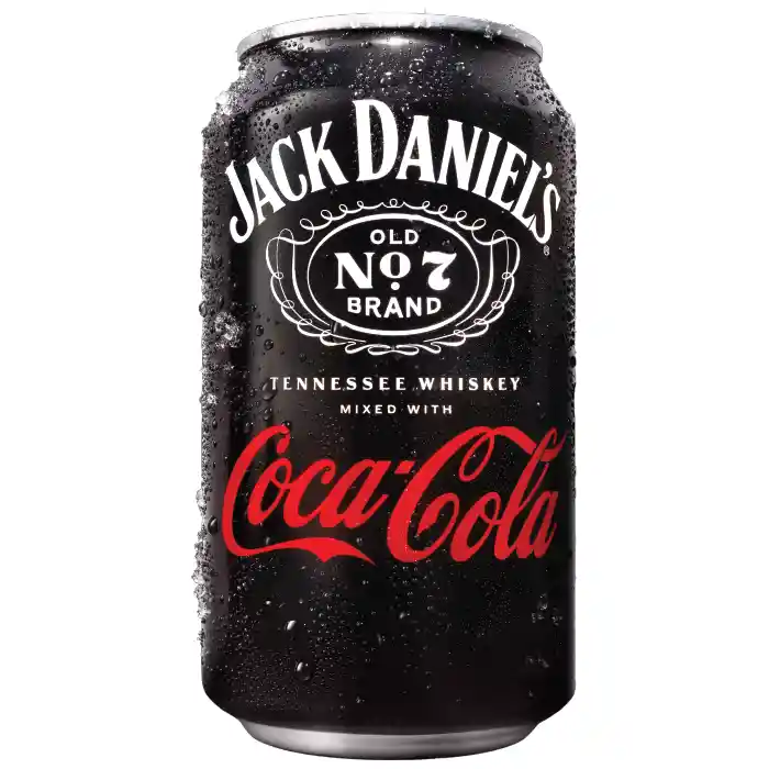 Jack Daniel's Mixed Con Coca-cola Bebida Alcohólica Lata