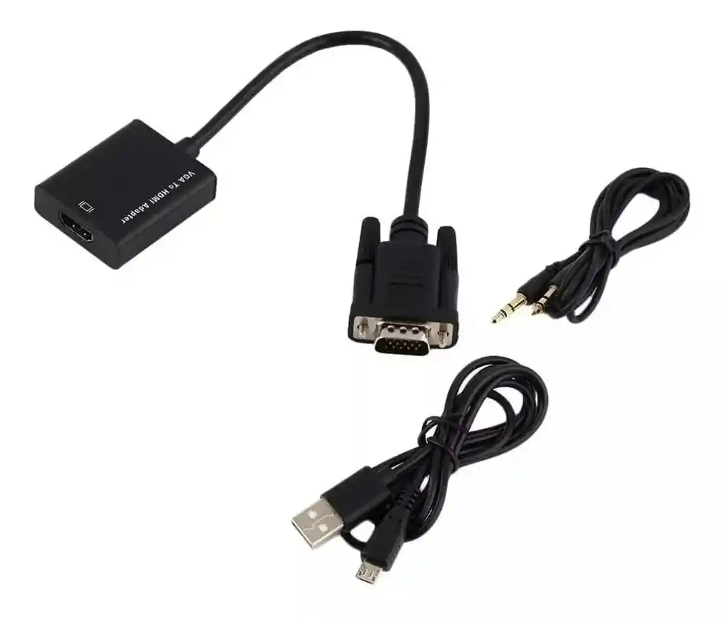 Adaptador Convertidor Vga A Hdmi