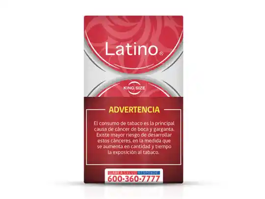 Cigarrillo Latino Rojo 20