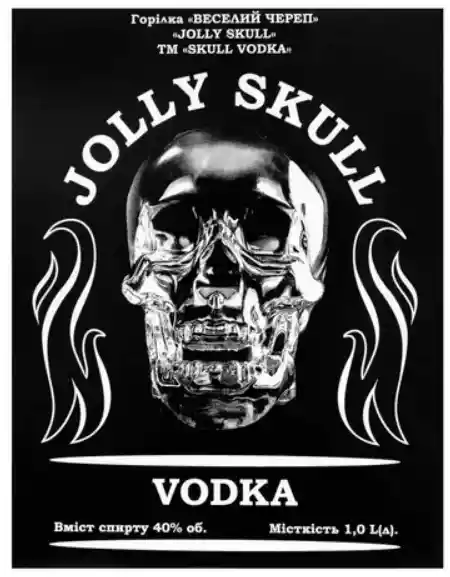 Vodka Jolly Skull 1lt