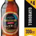 Pack Cerveza Kunstmann Torobayo Botellinx4 330cc