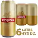 Pack Cerveza Cusqueña Golden Latax6 473cc