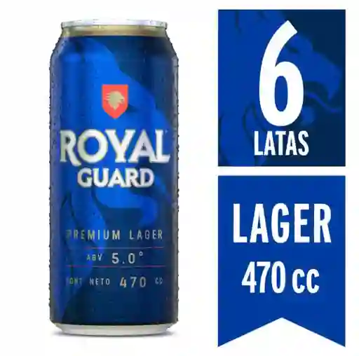 Pack Cerveza Royal Latax6 470cc